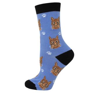 Orange Tabby Cat Breed Socks Unisex Sock Daddy By E&s Pets