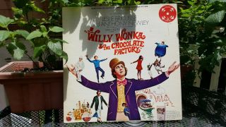 Willie Wonka & The Chocolate Factory Record Vinyl Album Early 1970 