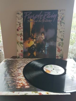 Prince Purple Rain 12 " Lp Album 1st Press Vinyl 1984 925110