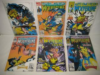 Marvel Comics Presents 117 - 122 118 119 120 121 Wolverine Vs Venom Sam Keith