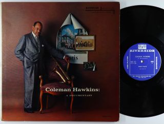Coleman Hawkins - A Documentary 2xlp - Riverside - Rlp 12 - 117 - 118 Mono Vg,