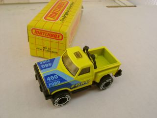 1983 Matchbox Superfast Mb 53 Yellow Ford F - 150 Flare Side Pickup
