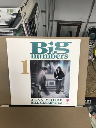 Big Numbers 1 & 2,  (1990) By Alan Moore,  Bill Sienkiewicz,  Very Rare