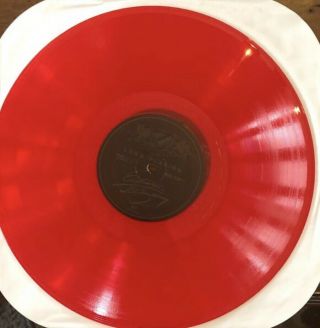 Charles Manson - Rare AIR Red Vinyl Limited Edition With Signed 4