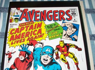 The Avengers 4 Reprint In Captain America 400 From May.  1992 In Vf - Con.  Dm