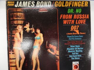 James Bond Goldfinger Dr No From Russia With Love Danny Davis 33rpm 042816 Tlj