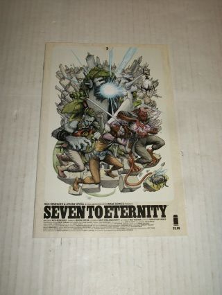 Image SEVEN TO ETERNITY 3 A,  B Cover Set 1st Print NM 4
