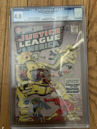 The Brave And The Bold 29 Cgc 4.  0 (apr - May 1960,  Dc)