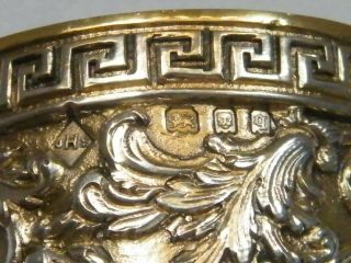 Antique Solid Silver Gilt Goblet/Top Cup Heavy @ 112 grams 1931 JS Harman & Co. 3