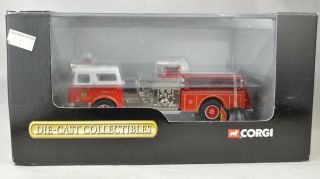 Corgi 52005 " Lodi Fd Nj " Mack Cg Pumper Fire Truck 6 1/8 " Long W/box