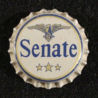 Senate Cork Lined Beer Bottle Cap Crown Christian Heurich Washington D.  C.