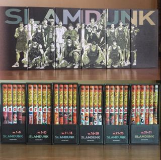 Slam Dunk Retro Box Set Vol.  1 31 Completed Set Comics Manga Korean Book