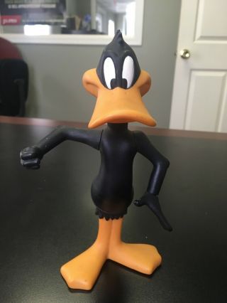Vintage Warner Bros.  Looney Tunes Daffy Duck 9 Inch Tall Action Figure