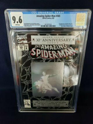 Spider - Man 365 Vol 1 Comic Book - Cgc 9.  6 - Hologram Cover