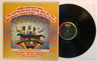 The Beatles - Magical Mystery Tour - 1967 Us Stereo 1st Press Smal - 2835 Vg,