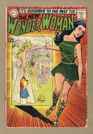 Wonder Woman (1st Series Dc) 179 1968 Gd 2.  0 Restored