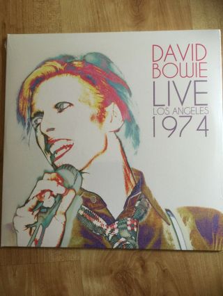 David Bowie 2 Lp Live Los Angeles 1974