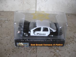 Racing Champions Police Oak Brook Terrace Illinois Police 92 Chevy Caprice
