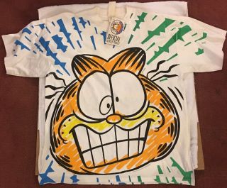 Vtg 1978 Garfield By Jim Davis T - Shirt Xl