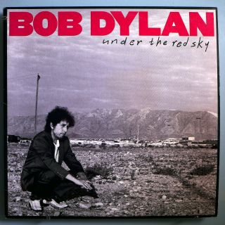 Bob Dylan,  George Harrison Under Red Sky Rare Orig 