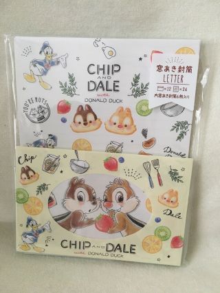 Disney Chip And Dale Letter Set Fruites