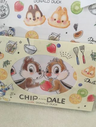 Disney Chip And Dale letter set Fruites 2
