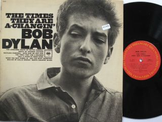 Bob Dylan Lp,  The Times They Are A Changin 