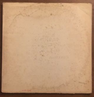 The Beatles White Album Vinyl Lp Swbo - 101 Embossed Numbered Orig Record