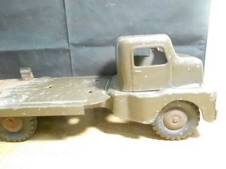 VINTAGE STRUCTO TOY ARMY TRUCK MILITARY 2