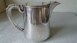 Vintage Silver Plated Coffee / Water Pot - Railway - L.  N.  E.  R - Walker & Hall