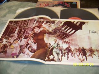 Jeff Wayne ' s WAR OF THE WORLDS Half - Speed Mastered double LP vinyl 4