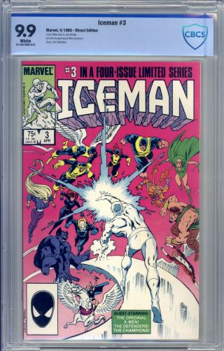 Iceman Limited Series 3 Cbcs 9.  9 X - Men,  Ghost Rider,  Valkyrie,  Moondragon