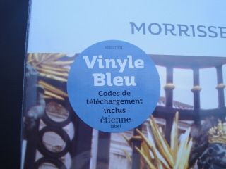 Morrissey - Low In High School - Blue Colored Vinyl,  French Edition,  2017,
