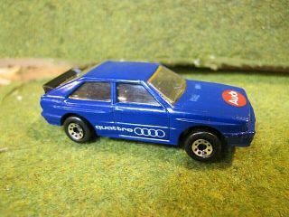 Scarce Matchbox Audi Quattro Blue Body Usa Issue Mb23 Rally Car 1982 Macau