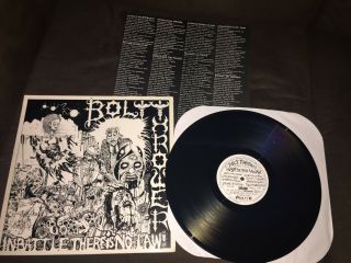 Bolt Thrower - In Battle There Is No Law Lp 1988 Death Sadus Carcass
