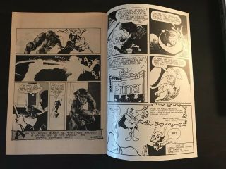 Primer 2 first printing 1982 Comico Comic Book - First Appearance of Grendel 4