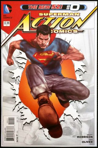 Action Comics 52 0 - 50 plus Annuals 1 - 3 & 23.  1 - 23.  4 Lenticulars DC 2011 2