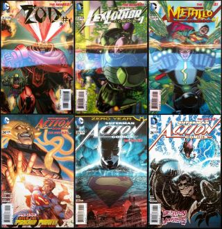 Action Comics 52 0 - 50 plus Annuals 1 - 3 & 23.  1 - 23.  4 Lenticulars DC 2011 7