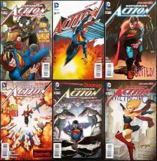 Action Comics 52 0 - 50 plus Annuals 1 - 3 & 23.  1 - 23.  4 Lenticulars DC 2011 8