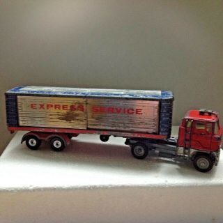 Corgi Toys,  Express Service,  No:1137. ,  With A Red Cab