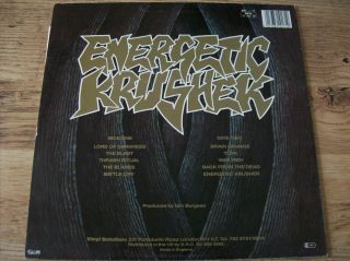 ENERGETIC KRUSHER - PATH TO OBLIVION VINYL LP (1989) SOL 17 HELLBASTARD 2