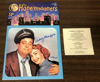Honeymooners 1 (lodestone 1986) - - Signed By Audrey Meadows With