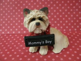 Handsculpted Cairn Terrier " Mommy 