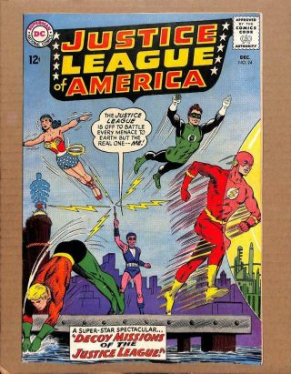 Justice League Of America 24 - Higher Grade - Flash Wonderwoman Green Lantern Dc
