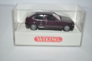 Wiking 198 03 Bmw 3 - Door Compact (dark Brown - Violet) For Marklin - W/box