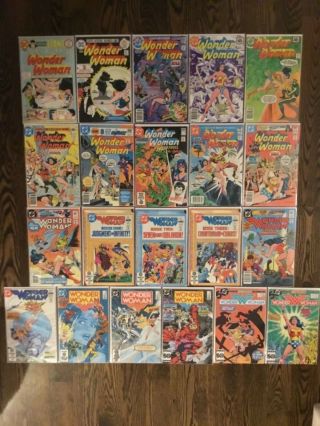 Dc Wonder Woman 116 Comics 1975 217 - 329 1987 1 - 127 Annuals 1 - 7 7 1st Cheetah