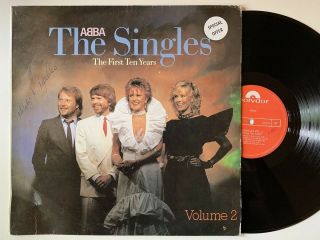Abba - The Singles First Ten Years Volume 2 Rare Polydor Kenya Kenyan Exotic Lp