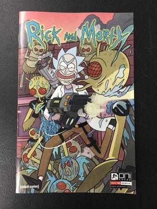 Rick And Morty 1 - 5 (2019) Oni Press 50th Issue Anniversary Connecting Set 4