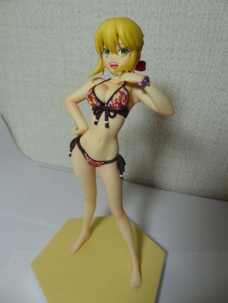Wave Fate/extra Saber Beach Queens Series Swimsuit Figure Japan