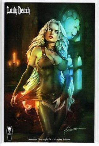 Lady Death Merciless Onslaught 1 Shannon Maer Naughty Cover